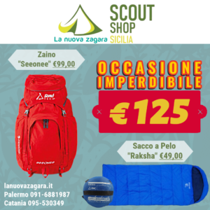 Offerta zaino Seeonee 70 +sacco Raksha